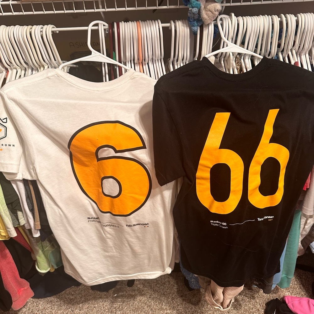Mclaren 2 shirts NWOT